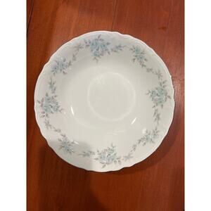 Premier Fine China Barbizon 9" Vegetable Bowl Platinum Trim Japan H9089